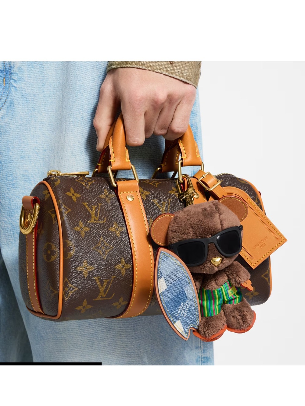 LV Louis Bear Surf Bag Charm NIB‼️READ DESCRIPTION‼️